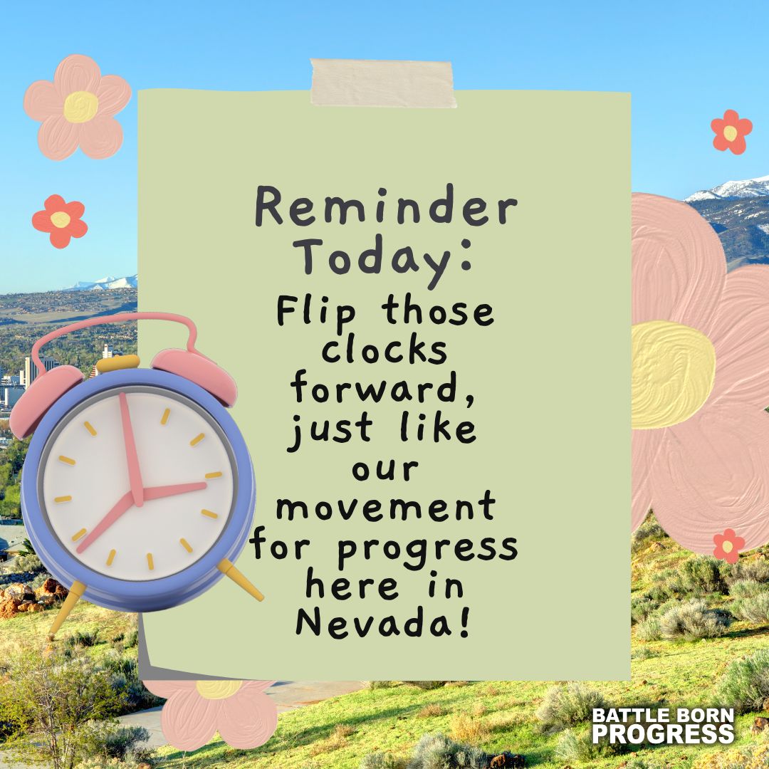 🌳🏞️ Nevada's environment is our treasure. This Daylight Saving Time, let's reflect on the beauty of our state, from the Sierra Nevada to the vast deserts. Together, we can ensure a sustainable and vibrant future for Nevada's landscapes. 🌲🌅 #DaylightSavingTime