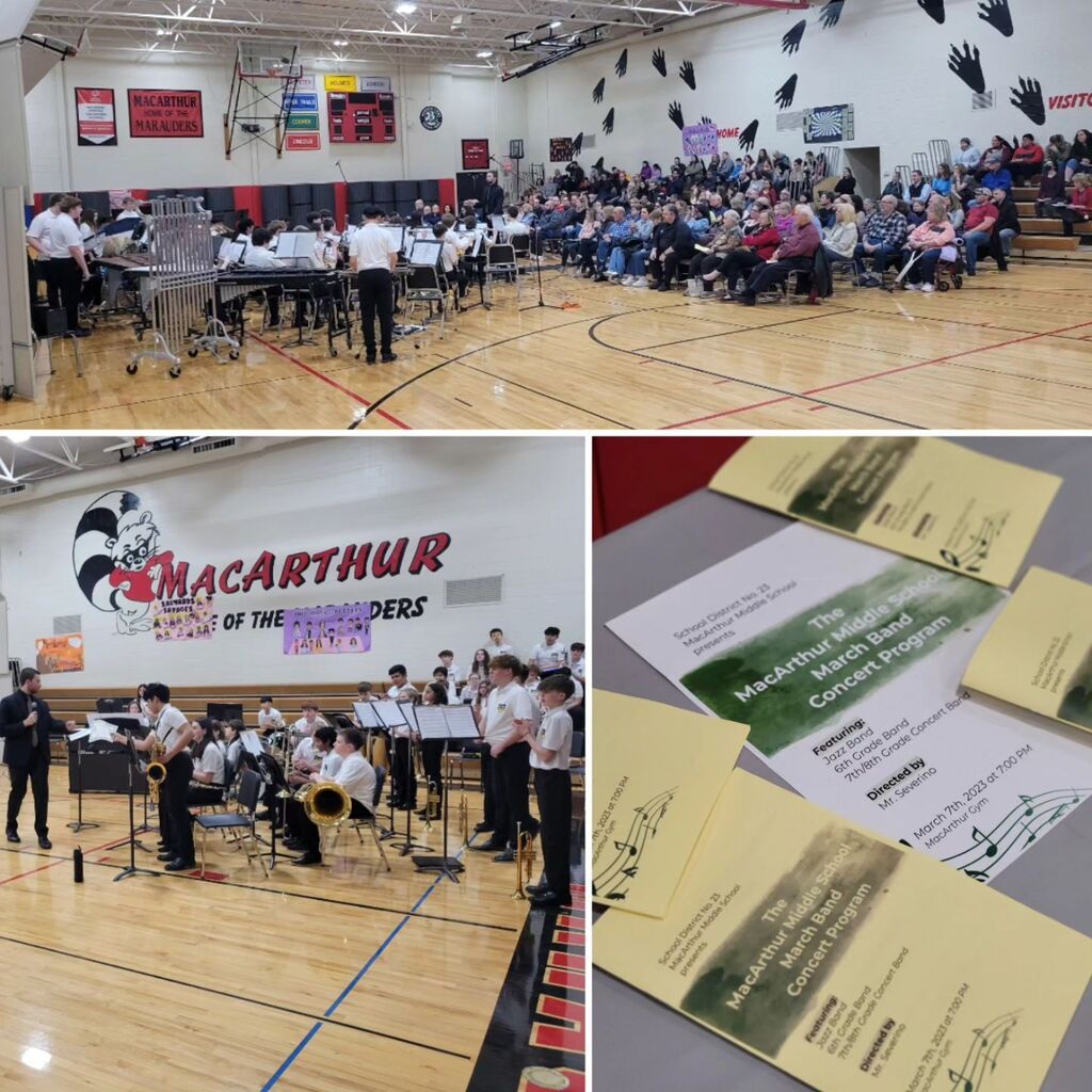March is Music in Schools month! Band kicked off the concert season with their concert on Thursday night, Chorus & Orchestra so be next week! #MAChasPRIDE #PROUD2BD23 instagr.am/p/C4VtSSsOnQ8/