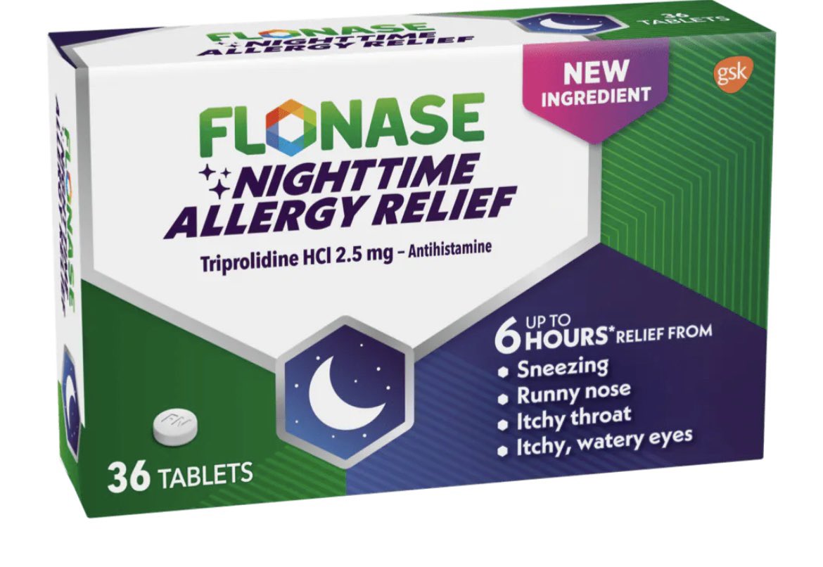 The new Flonase tablet has nothing to do with Flonase nasal spray. It’s a totally different medication, different active ingredients. Flonase nasal spray may reduce nasal congestion vs Flonase tablet will not affect nasal congestion. OTC marketing can get confusing.