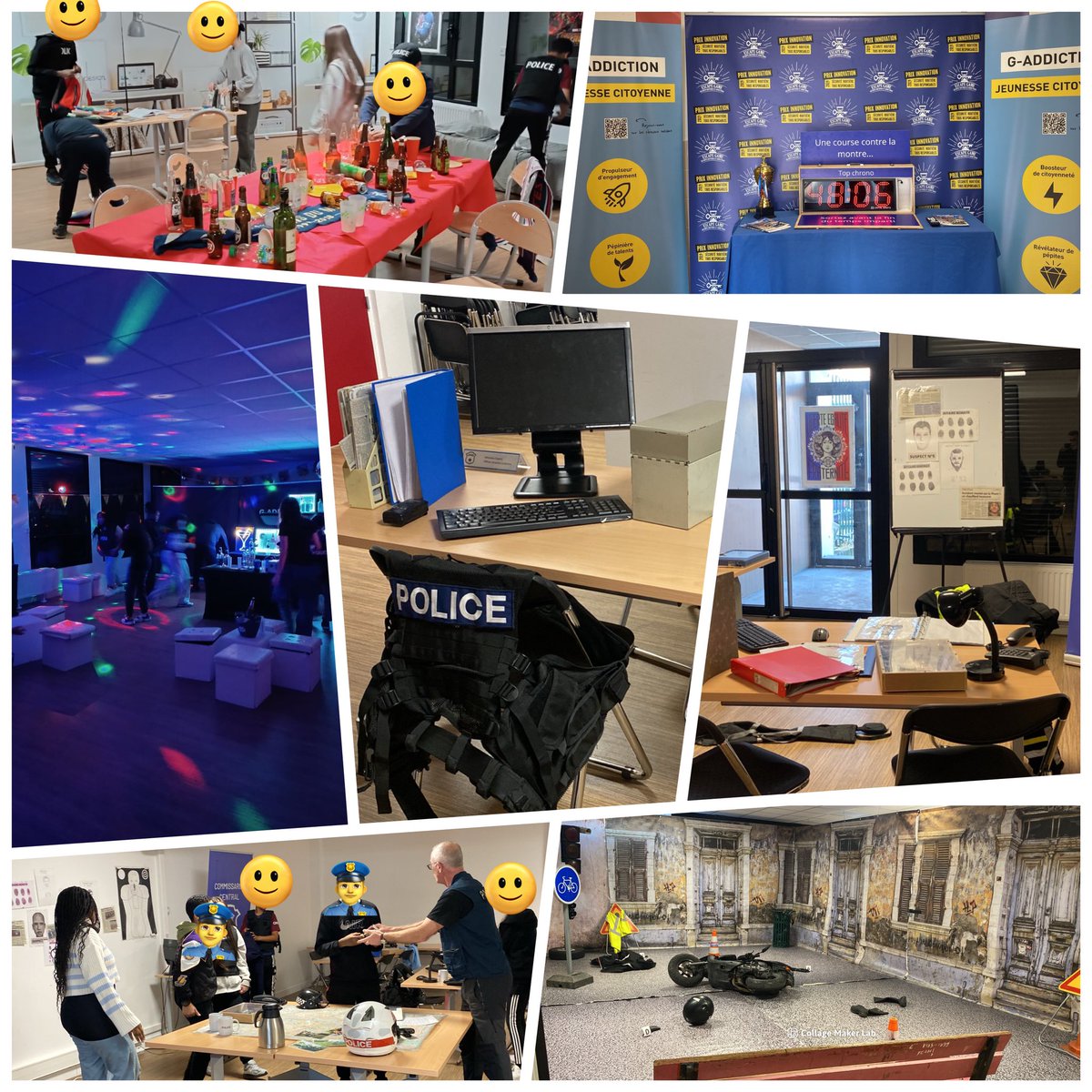 Florian Martin (@florian_martin3) on Twitter photo Les élèves de 5ᵉ du <a href="/CollegePvc/">Clg Paul Vaillant Couturier (95)</a> ont participé à un escape game sur le thème de la sécurité routière 🛵🚦⚠️
Merci aux épiques de <a href="/GADDICTIONfr/">G-ADDICTION Jeunesse citoyenne</a> pour l’intervention et pour ces décors époustouflants ! Les élèves de 5ᵉ du <a href="/CollegePvc/">Clg Paul Vaillant Couturier (95)</a> ont participé à un escape game sur le thème de la sécurité routière 🛵🚦⚠️
Merci aux épiques de <a href="/GADDICTIONfr/">G-ADDICTION Jeunesse citoyenne</a> pour l’intervention et pour ces décors époustouflants !
