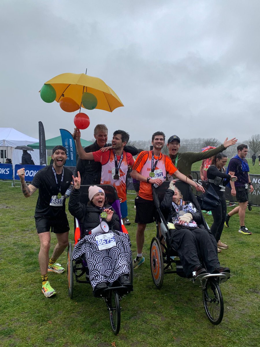 Wonderful day. Powered through the rain in 1:35. I’m so lucky to know Rosie! And to get to run with my mum on Mother’s Day! ❤️