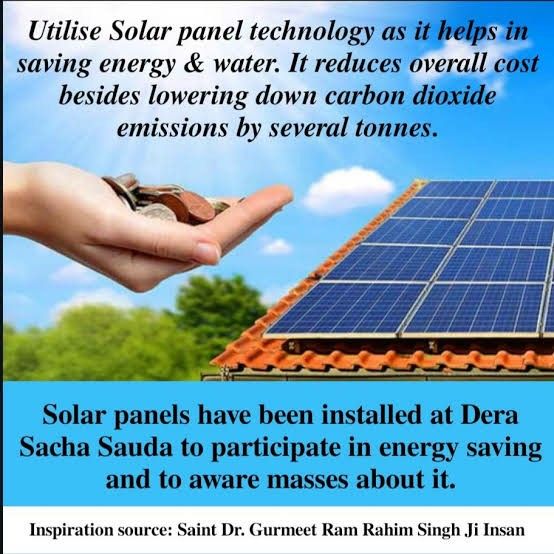 #SaveEnergy #EnergyConservation 
#SaveElectricity
#SaveNaturalResources
#DeraSachaSauda
#SaintDrGurmeetRamRahimSinghJi #DrMSG #SaintRamRahim
#BabaRamRahim #SaintDrMSG
#GurmeetRamRahim #RamRahim #SaintMSG #SaintDrMSGInsan