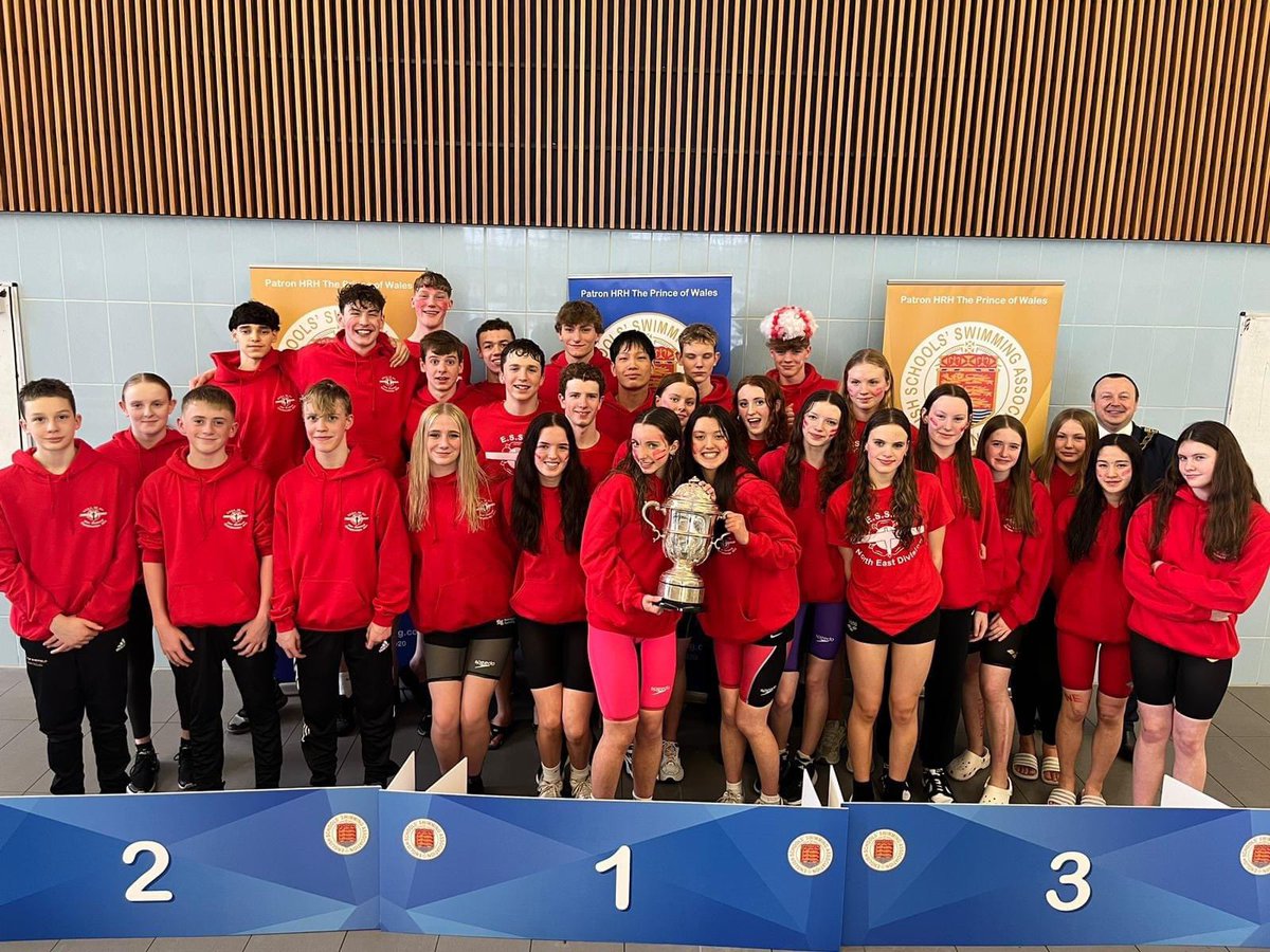 Massive congratulations to Team North East who won the <a href="/essa_swimming/">ESSA's Swimming</a> Inter Divisional Championships🏆

Well done to all athletes and team staff involved 👏👏