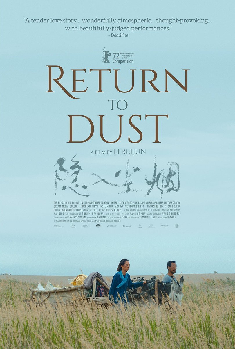 AndreaMilano's tweet image. Una película conmovedora, una historia de amor diferente... #ReturnToDust 
De China, con amor  🎞🇨🇳