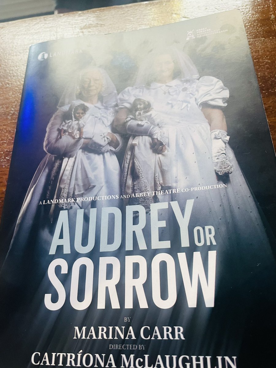 What a day of #IrishTheatre yesterday:
#AudreyOrSorrow in the @AbbeyTheatre is spectacular, a phenomenal production & 
fab to be back in Dublin 8 for 
#WakeTheShow by @thisispopbaby - so joyous & soulful.
⭐️⭐️⭐️⭐️⭐️
Both shows have tickets available, cannot recommend enough!