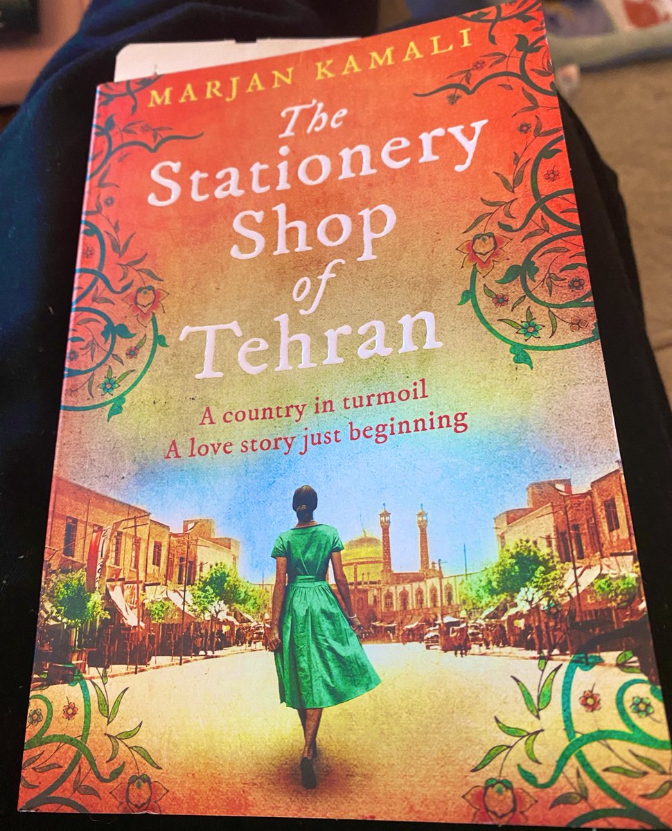 Glad I was finally able to track down a copy of <a href="/MarjanKamali/">Marjan Kamali</a> book ‘The Stationary Shop of Tehran’ - I’m the old fashioned type who still tries to find her #book in the #bookshop… 

A beautiful and powerful #love story set against a key moment in the modern history of #Iran.