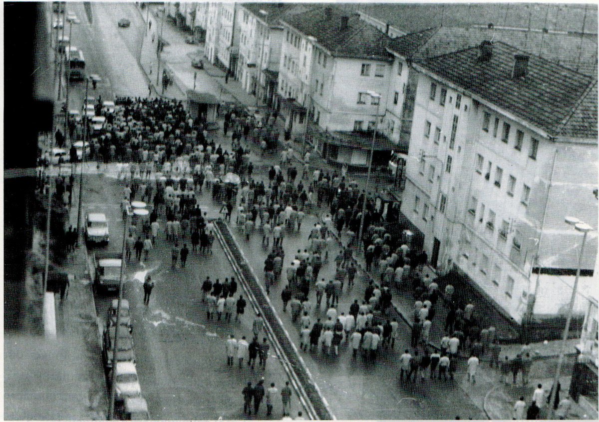 Ocorreu #TalDíaComaHoxe, 52 anos atrás.
O 10 de marzo de 1972 quedou marcado pola morte de dous traballadores galegos a mans da policía franquista en Ferrol.