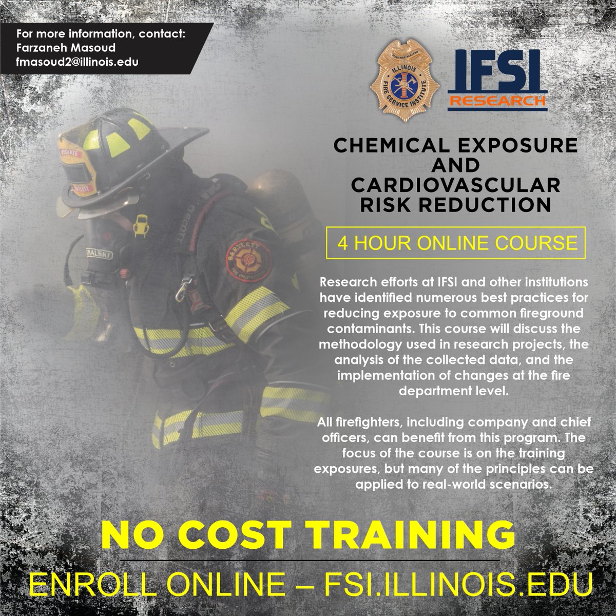 A reminder that this on demand course is available at no cost to all students. #weareifsi #100yearsIFSI