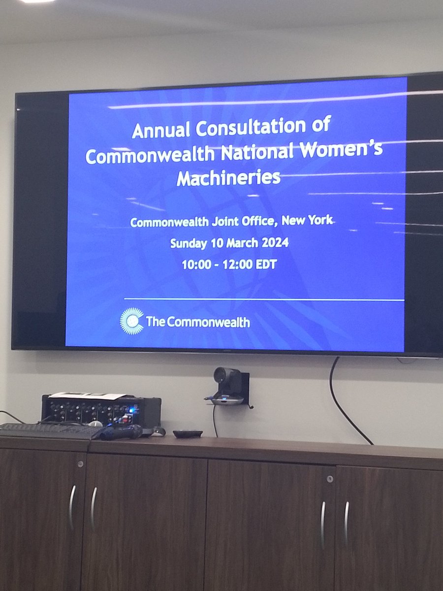 The Commonwealth hosting an interesting panel session on gender machineries in engaging efforts 2end GBVF. The conversation includes a focus on gender &amp; climate change. A lot of work is underway to buttress gender transformative approaches. <a href="/SonkeTogether/">Sonke Gender Justice</a> <a href="/MenEngageAfrica/">MenEngage Africa</a> #CSW68