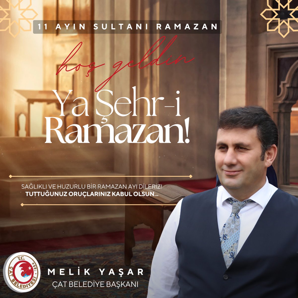 akmelikyasar's tweet photo. "Yeniden geliyor, huzurun, bereketin ve duaların zamanı. Hoş geldin Ya Şehr-i Ramazan! Ruhumuzu besleyen bu mübarek ayın bütün güzellikleriyle dolu olması dileğiyle...

Onbir ayın sultanı mübarek Ramazan Ayı’nın ülkemize sağlık, huzur ve bereket dolu günler getirmesini dilerim." https://t.co/vRRhrxXioG