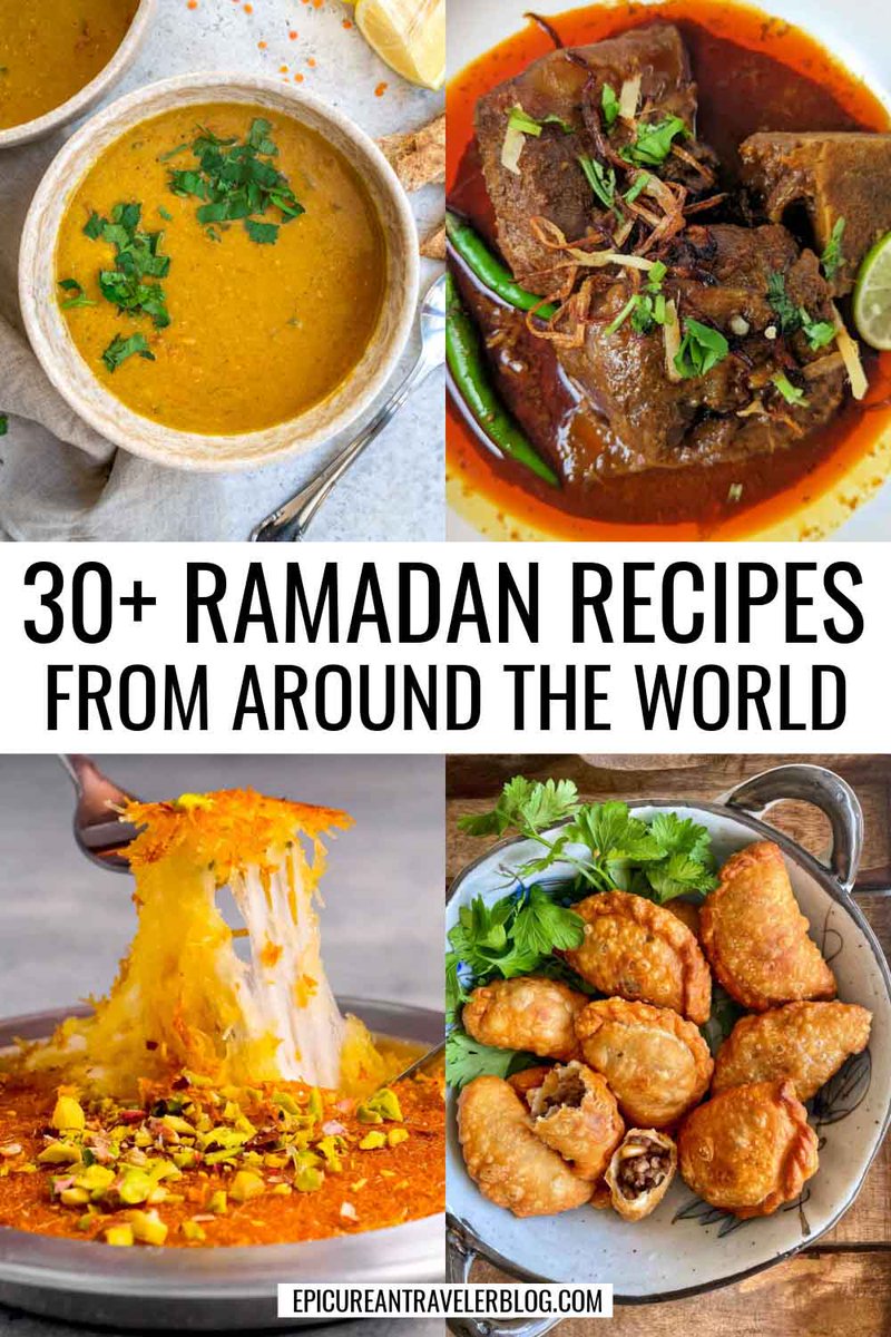 As Ramadan begins this evening, learn about the food traditions of the Islamic holy month with 34 Ramadan recipes from around the world. epicureantravelerblog.com/iftar-recipes-…