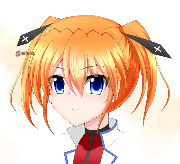 軽くティアナ描こうとしたら思いの外苦戦してしまった 