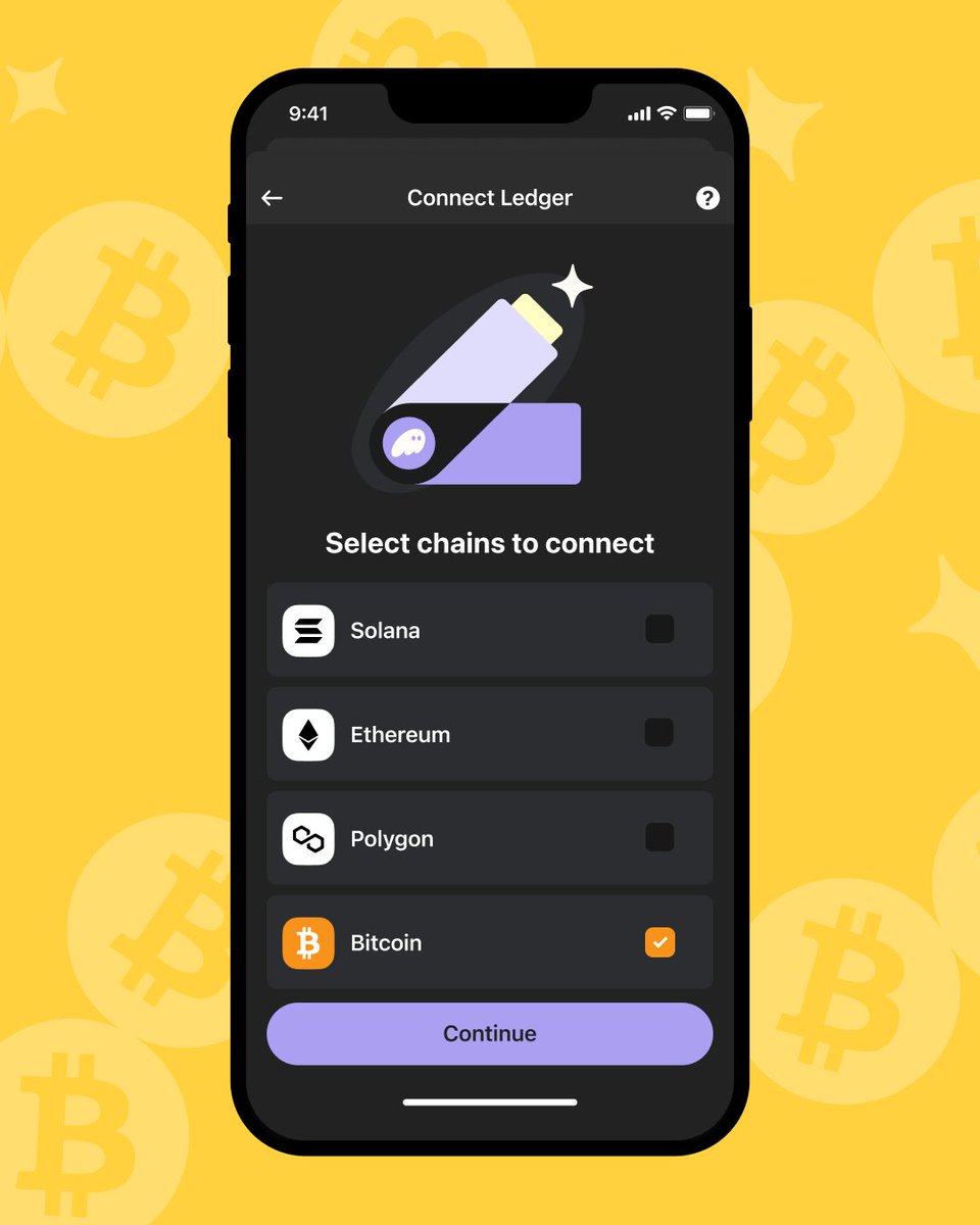 Did you know you can connect your Ledger Bitcoin accounts to Phantom on iOS and Android?

Transact using your Ledger Nano X and manage your high-value ordinals—all from your phone 📲