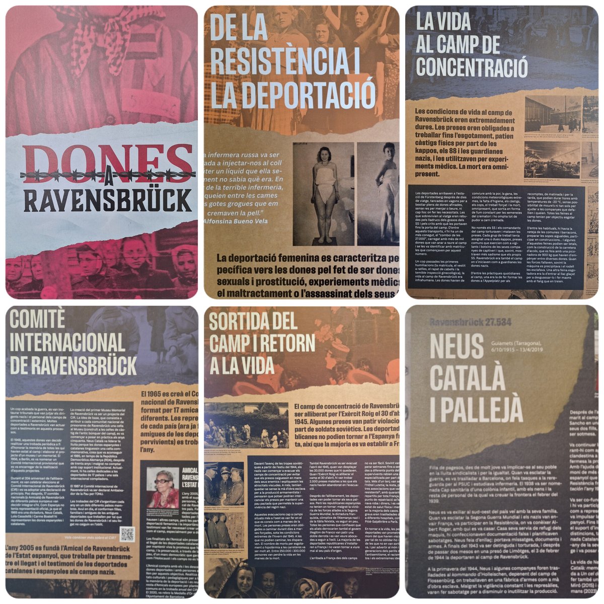 Gran exposició al @museutorneria   @adetcultura . dones a Ravensbrück.