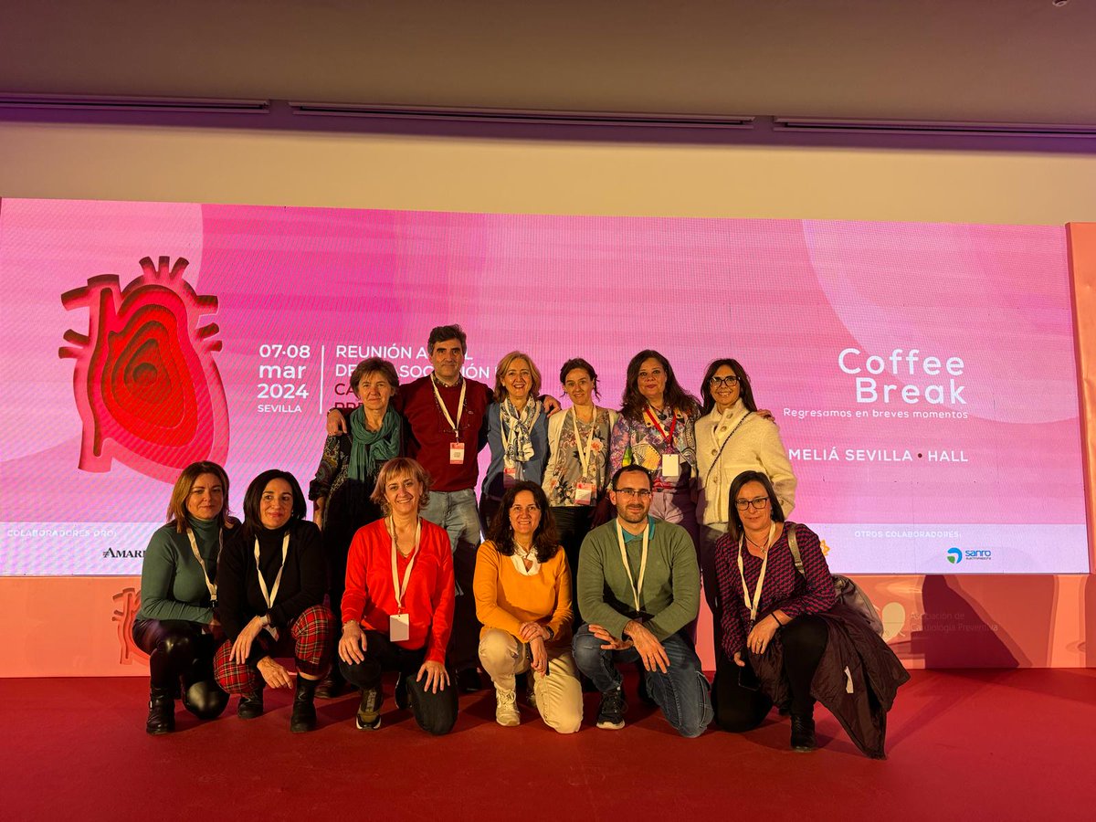 Joaquin Domínguez (@jdominguez2016) on Twitter photo Clausurada Reunión #preventivaSEC24 felicitar a <a href="/preventiva_SEC/">Cardiología Preventiva</a> por el alto nivel #científico y #humano ,y todo nuestro apoyo desde enfermería <a href="/AEEC_enfcardio/">Asociacion Española de Enfermeria en Cardiologia</a> y fisioterapia <a href="/aefisio/">AEF</a> para trabajar #prevencion y #rehabilitacion de la ECV
Enhorabuena <a href="/MAROSFO/">Rosa Fernandez</a> y <a href="/PatriciaPalau1/">Patrícia Palau</a> Clausurada Reunión #preventivaSEC24 felicitar a <a href="/preventiva_SEC/">Cardiología Preventiva</a> por el alto nivel #científico y #humano ,y todo nuestro apoyo desde enfermería <a href="/AEEC_enfcardio/">Asociacion Española de Enfermeria en Cardiologia</a> y fisioterapia <a href="/aefisio/">AEF</a> para trabajar #prevencion y #rehabilitacion de la ECV
Enhorabuena <a href="/MAROSFO/">Rosa Fernandez</a> y <a href="/PatriciaPalau1/">Patrícia Palau</a>