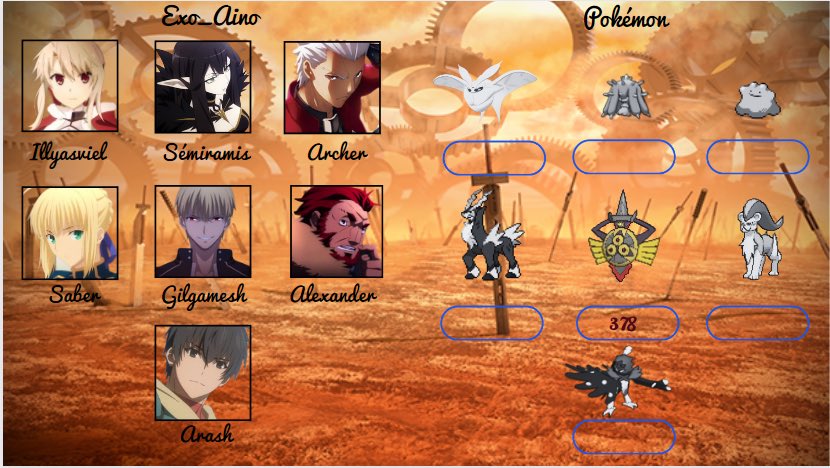 [1/7] FATE FRIEND QUEST 
Hello ! Eh oui c’est moi qui ouvre le bal de ce magnifique projet en commun avec <a href="/LorisZ14_SH/">Loris</a> en faisant briller un magnifique Exagide surnommé Gilgamesh en 378 reset