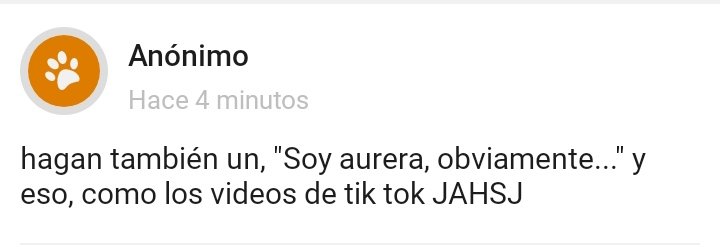 ccaus__'s tweet photo. JAJAJAJAJAJAJA aver, citen con su "Soy aurera, obviamente..." 
🦒 https://t.co/uR23lsnSM4