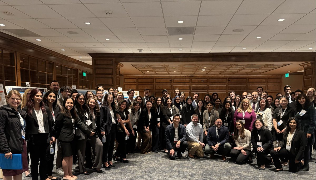 Incredible #CTS2024 poster session. ⁦@CalThoracic⁩ had 65 trainees presenting cases & research. Thanks to ⁦@VeronaPharma⁩ for supporting the session & ⁦@Regeneron⁩ for sponsoring the trainee mentoring, education, and PBL session. ⁦⁦@atscommunity⁩