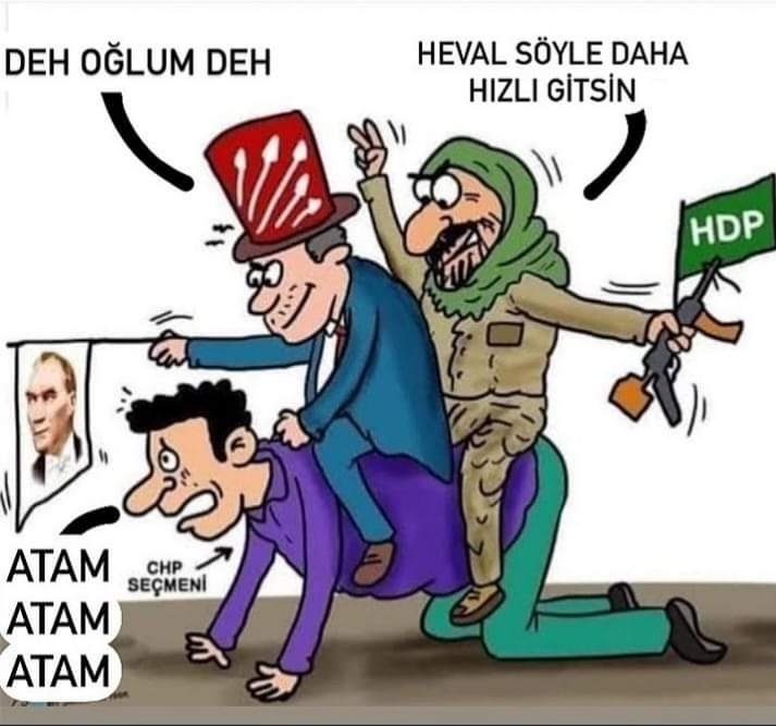 #11AyınSultanı #oruç
Kamalist kafa
PKK ile ittifak yapar ama
AK Parti ile asla
Miçotakis'e oy verir ama
Erdoğan'a asla
Marmaray'a balon asanı alkışlar ama
Marmaray'ı yapanı asla
Avrupa'ya köle olur ama
İslâm âlemine baş asla
Fransa'da yanan kiliseye üzülür ama
Gazze'de
☝️☝️☝️