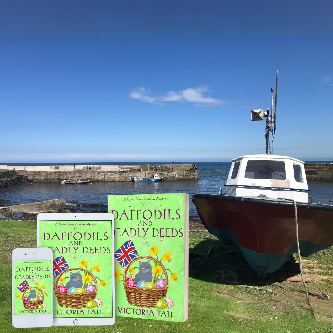 Craster is a small Northumberland🎣 fishing village famous for its smokehouse and kippers. It's also a setting in my new mystery book🔎📙 Daffodils and Deadly Deeds. #mysterylaunch #NewRelease #BooksWorthReading
