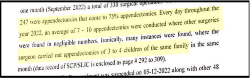 NKMalazai's tweet photo. In Dir Upper, Surgeon Dr. Samiullah has received a substantial sum of Rs30 million from an insurance company for falsely claiming to perform appendectomies.

The Sehat Card initiative has been a landmark effort, greatly benefiting the people of KP since its launch. There is a pressing need to conduct a thorough audit of the project to identify and eliminate any loopholes to prevent potential corruption. 

The program should continue without becoming a source for corruption by medical practitioners and private healthcare facilities.