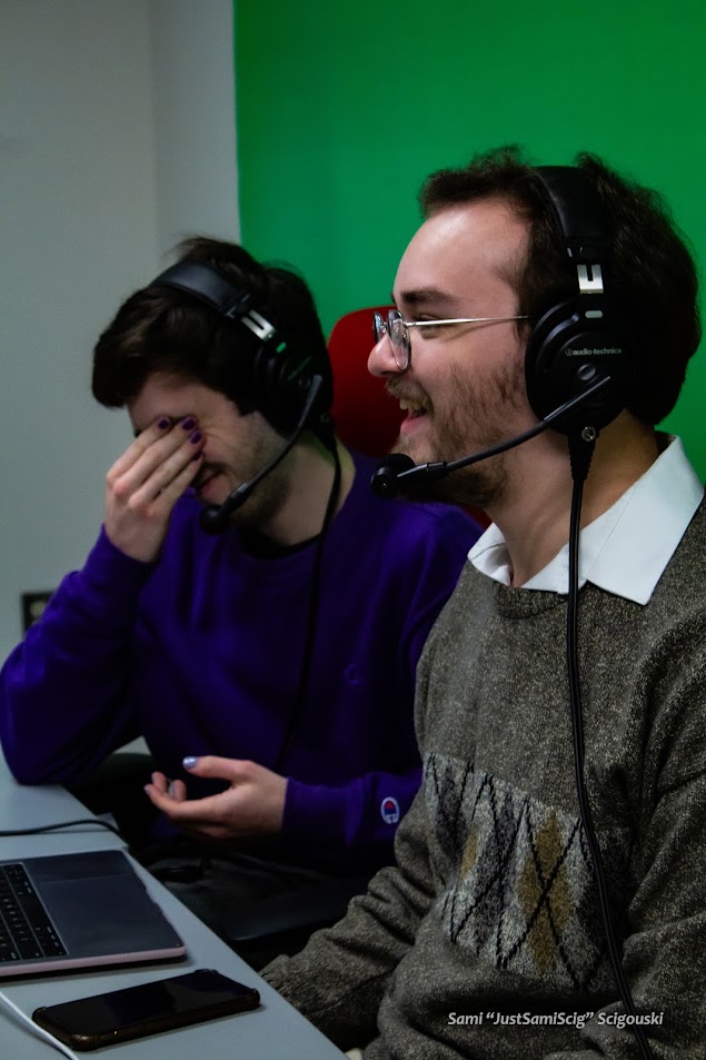 RedhawksGG's tweet photo. Yesterday, our #LeagueOfLegends team wrapped up the ESC season with a win over UToledo! This also marks our last official LoL broadcast for the semester and last cast for our two graduating seniors, Caden and Jason.

Thank you everyone for a great semester &amp; GGs!

#ForgeOn // LoL https://t.co/CRaQnUtVfO