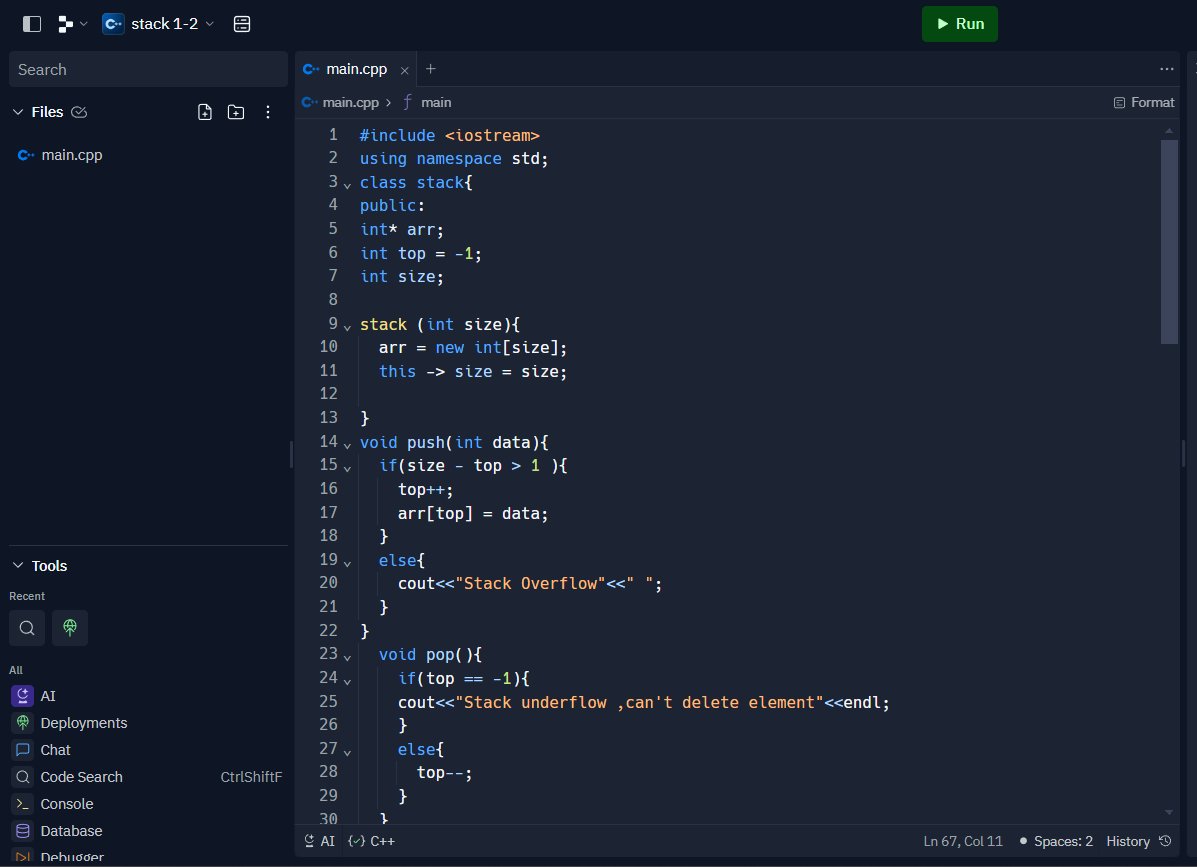 mishragoravv's tweet image. 🚀 Day 20/100 DSA Challenge: Embracing the Magic of Stacks!

📚 What Went Down:
1️⃣ Stack Libraries
2️⃣ Built My Own Stack
#DSAAdventures #CodingOdyssey #StackMastery #100DaysOfCode