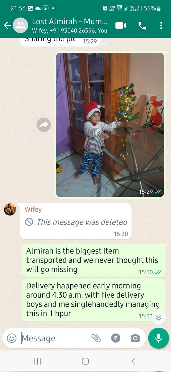 tweetraviksingh's tweet image. @badebhaiya84 @DRSAgarwal . I booked Consignment from Navi Mumbai to Giridih on 5th February . Items were delivered on  12th Minus the Biggest item , wooden Almirah. It has been more than a month and still not received. This was so pathetic experience. Consignment No - 4895942 .