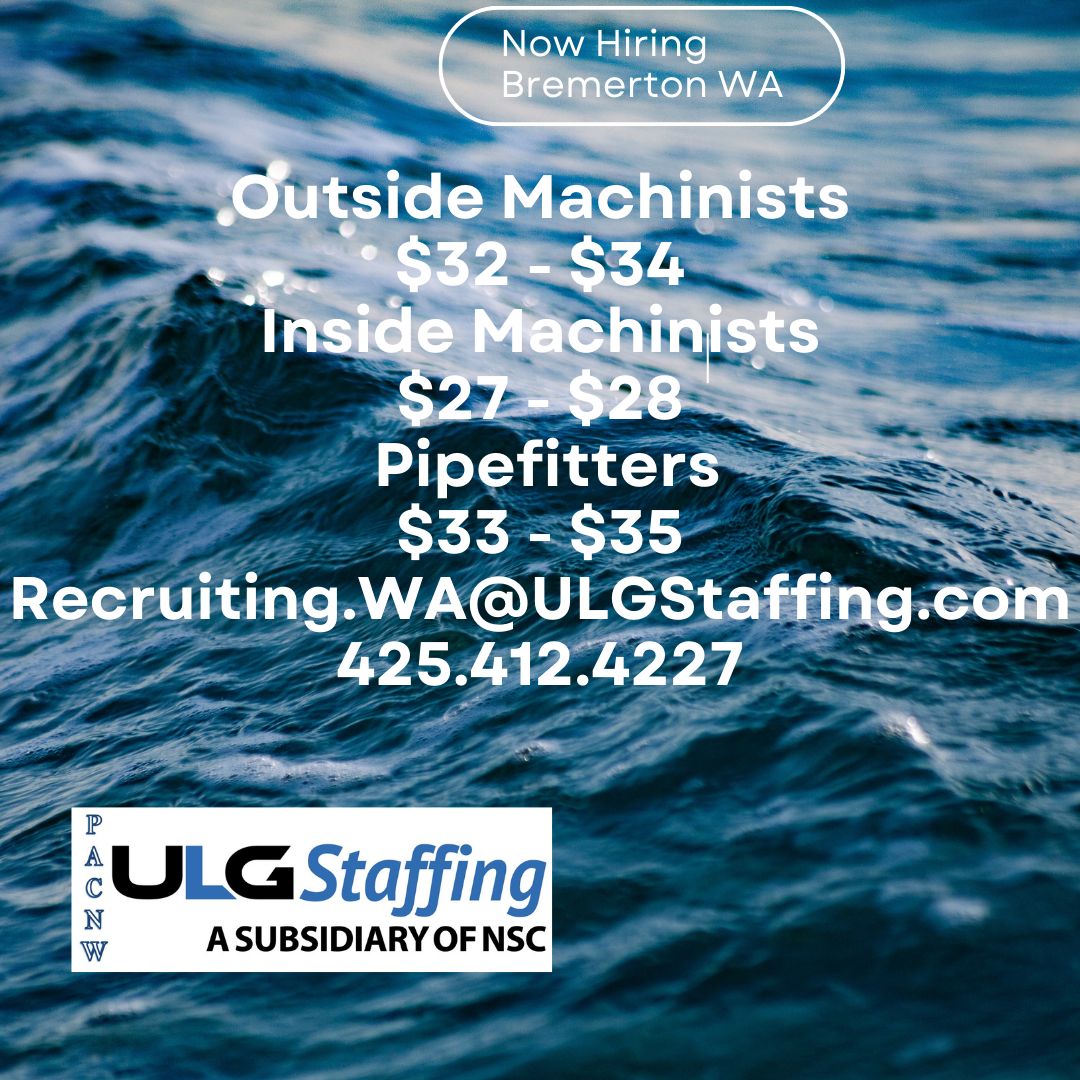 AbiAmdor1's tweet photo. #ShipyardJobs
Bremerton WA
#joinourteam https://t.co/UroM3RUr9R