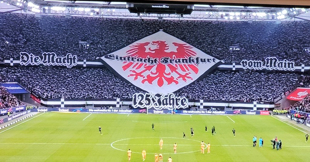 🎉 125 Jahre #SGE! Choreo! Heimsieg! 💪😎 

#Eintracht125