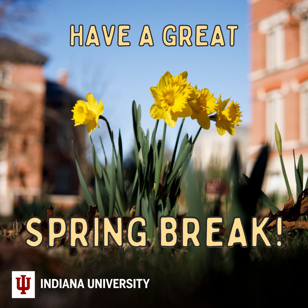 We hope you have a wonderful and relaxing spring break! See you next Monday 🌹🌼