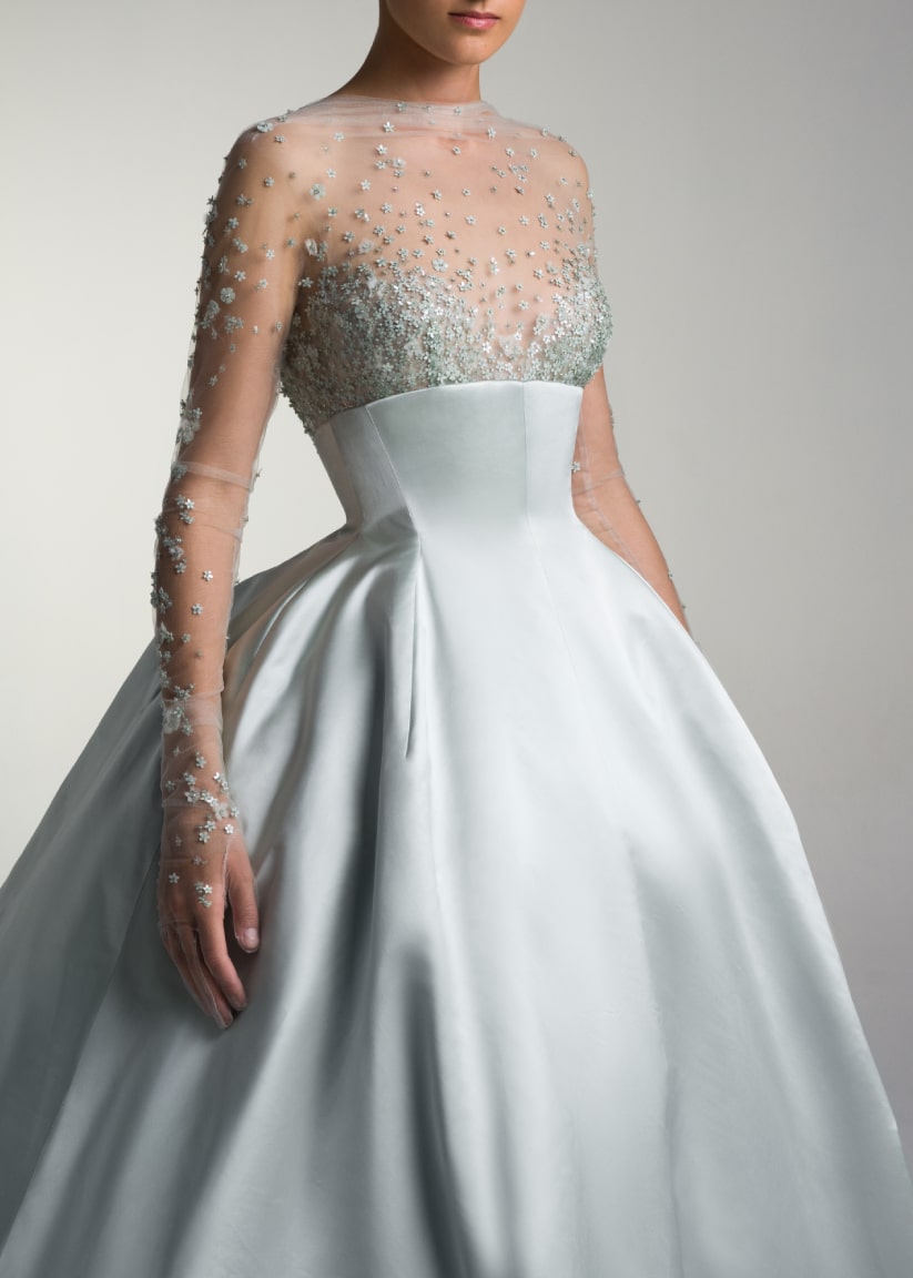 FashionweekNYC's tweet photo. Exquisite Details from the Paolo Sebastian Allora Domenica Collection https://t.co/uKTX44v1TE