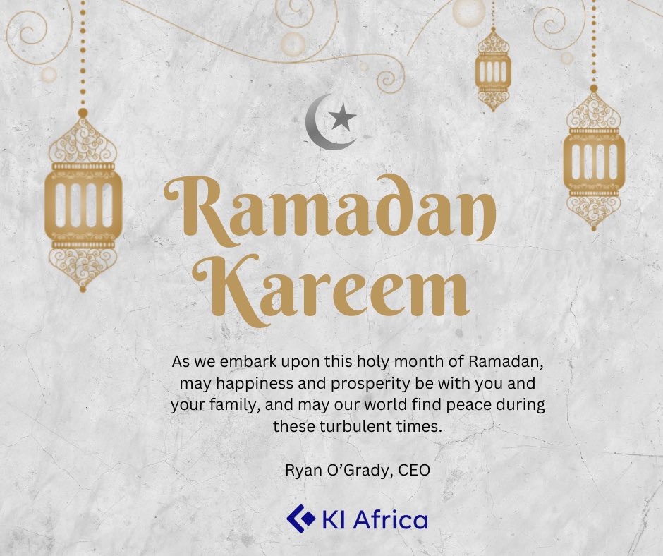 From my family to yours, wishing all a blessed holy month of Ramadan. #RamadanKareem #Ramadan2024