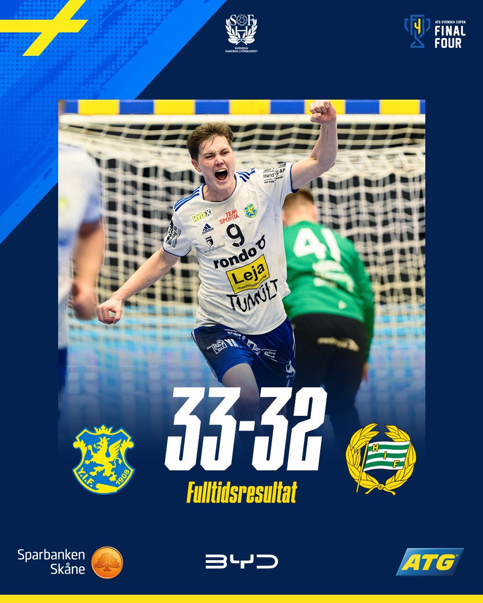 🏆Ystads IF HF vinner cupfinalen mot Hammarby! #atgsvenskacupen #svenskhandboll #handboll #final4