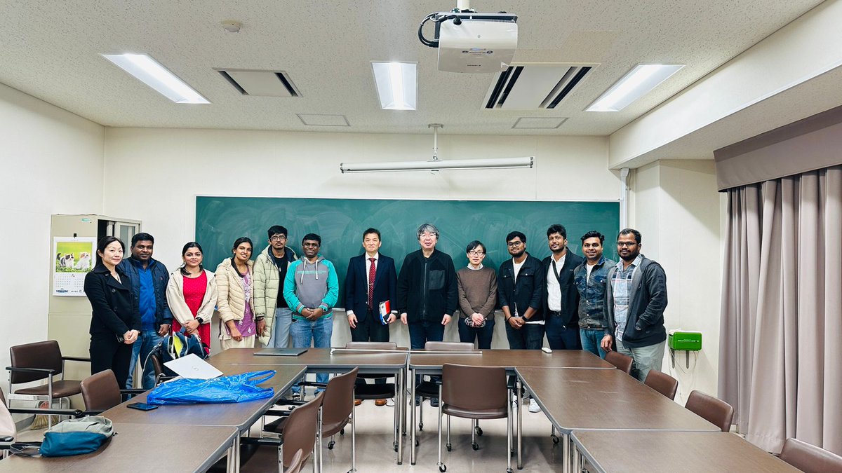 Prof. S. Rajagopal’s Research Group, <a href="/PlantSciUoH/">Dept. of Plant Sciences, University of Hyderabad</a> <a href="/HydUniv/">Univ of Hyderabad</a> visited #Japan through <a href="/ssp_kouhou/">SAKURA SCIENCE Exchange Program</a> from March 3 to 10, 2024.

#Sakurascience