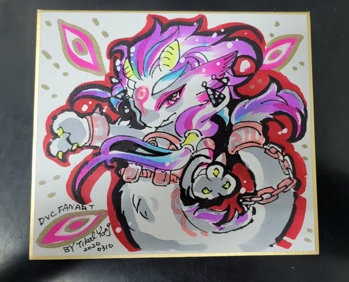 tikalyangfc's tweet photo. #DVC #fanart #dragonvillagecollection #龍村二創 #feros
再畫一張乾淨簡化點的,我覺得這樣剛剛好 https://t.co/e0zW9XQXHb