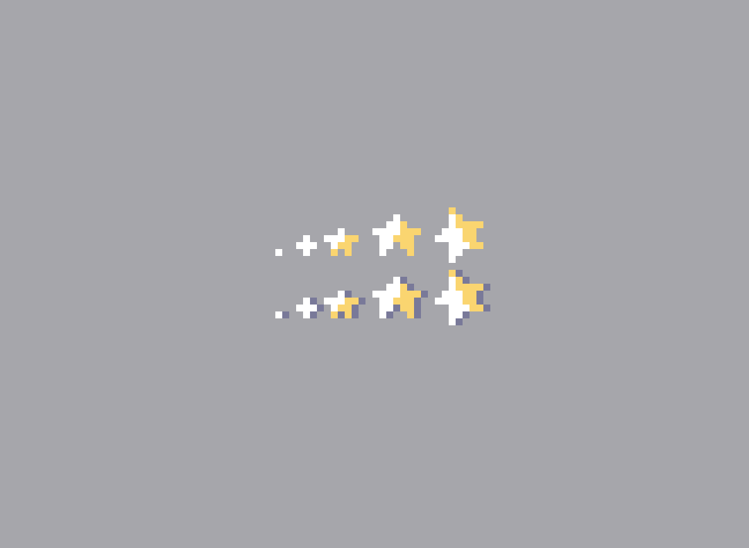 BLOODQWEN's tweet photo. @PixelArtJourney i love small res stars :) https://t.co/PFF8UuqoZe