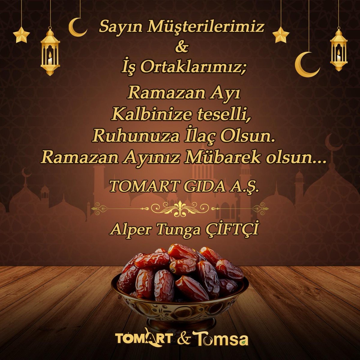 atungaciftci's tweet photo. Ramazan-ı Şerifin Ülkemize, İslam alemine ve Tüm insanlığa Hayırlar getirmesini, Cenab-ı Hakk’dan niyaz ederim. https://t.co/5TvQaPT9Ym