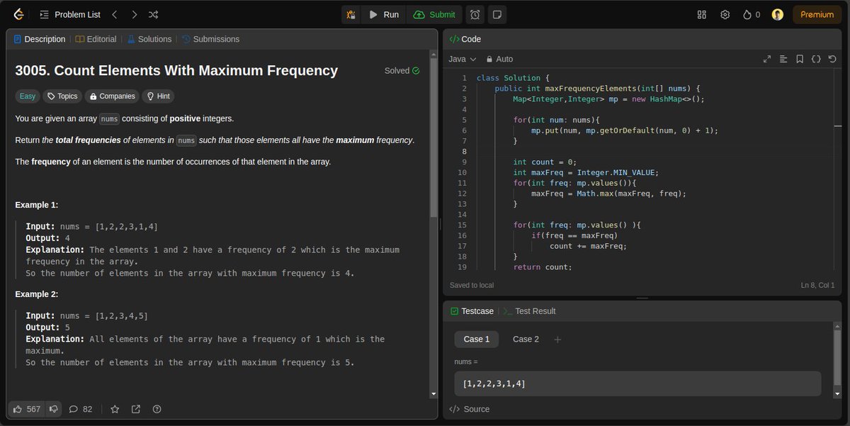 techtoe_'s tweet image. Day - 5
Leetcode- 3005
Leetcode- 2942
#300daysofcode
