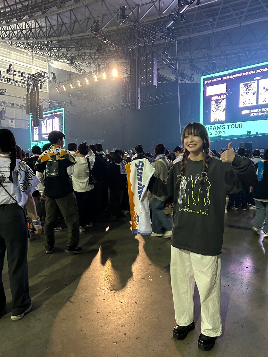 kawanocha_n's tweet photo. 「DREAMS TOUR 2023-2024 FINAL」 DAY2
初めてと大好きと久しぶりでめちゃくちゃ楽しかった、、!
豪華すぎるバンドたちを1日で全部見れてニコニコ
全てにありがとうございました🙇
#DREAMSTOUR https://t.co/vk1wkDu8fq