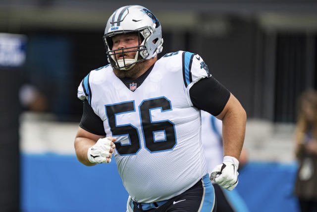 RapSheet's tweet photo. The center market got deeper, as the #Panthers are expected to release C Bradley Bozeman at the start of the league year, sources say. 

With 77 career starts, Carolina’s Walter Payton NFL Man of the Year Award nominee is a veteran with excellent value. https://t.co/u5eHiXv1rP