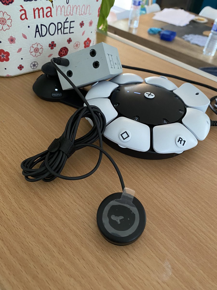 HandiArcade's tweet image. Notre Switch Box est prête. Elle permet de brancher des contacteurs sur le PS Access pour utiliser des contacteurs pour les directions (haut, bas, gauche, droite).

#handicap #psaccess @PlayStationFR