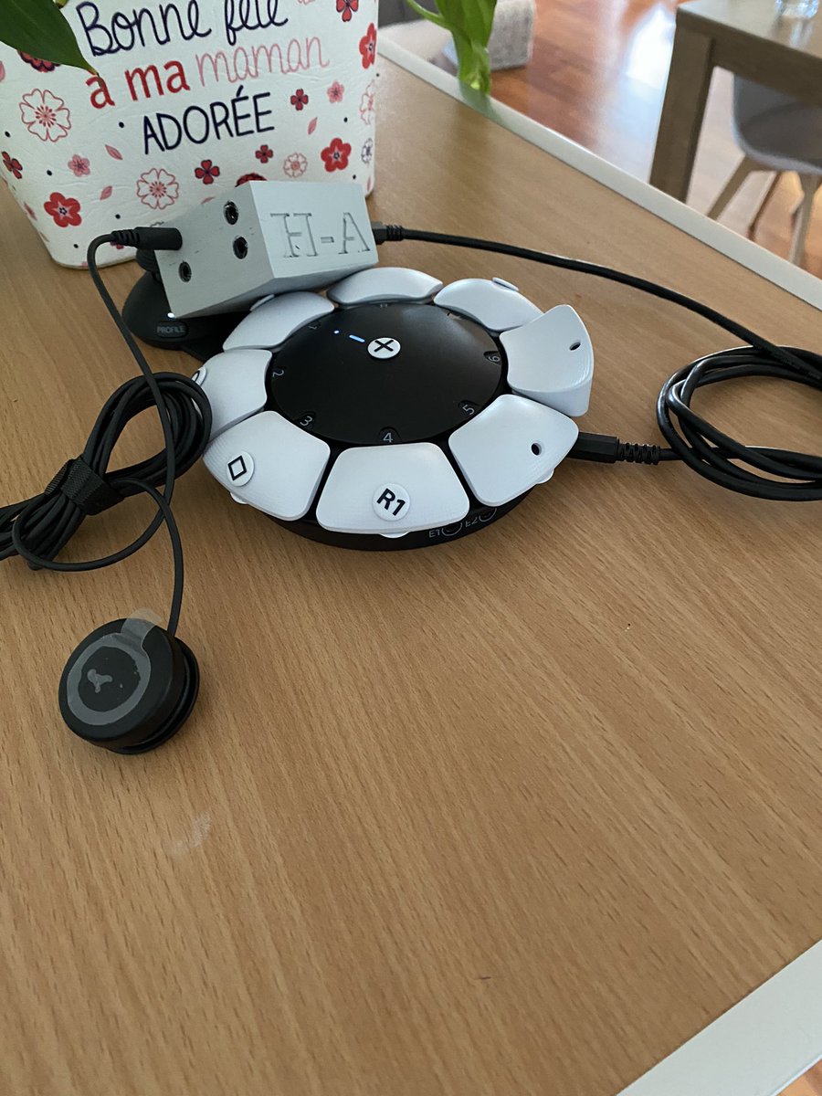 HandiArcade's tweet image. Notre Switch Box est prête. Elle permet de brancher des contacteurs sur le PS Access pour utiliser des contacteurs pour les directions (haut, bas, gauche, droite).

#handicap #psaccess @PlayStationFR