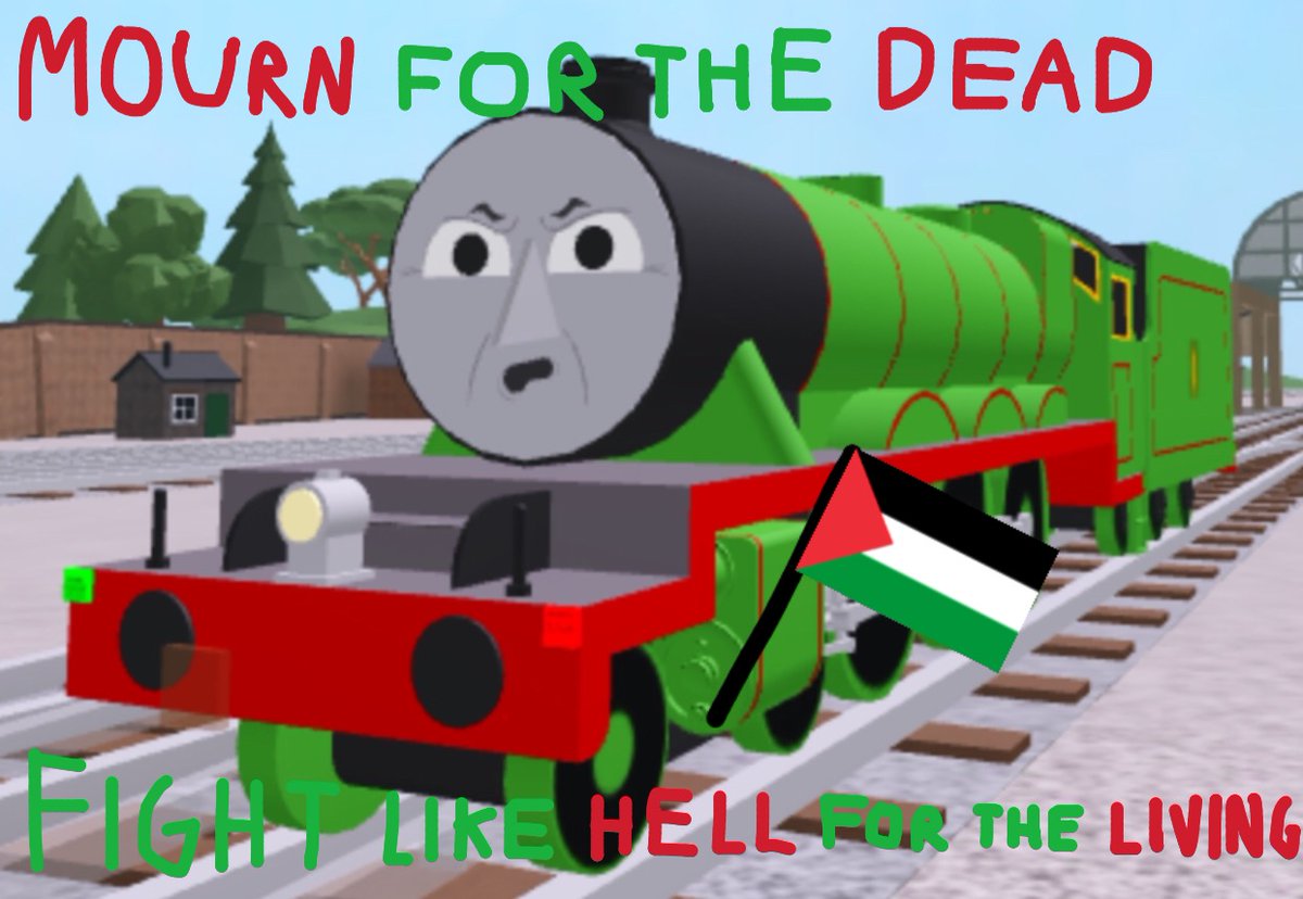 Until it’s all backwards baby! - 🍉🇵🇸 Henry 🍉🇵🇸

#FreePalestine #CeasefireNOW #PalestineGenocide #GazaUnderAttack #PalestineWillBeFree #FromTheRiverToTheSea #TTTE #ThomasTheTankEngine #ThomasAndFriends #ThomasTheTrain #BTWF #BlueTrainWithFriends #PicsArt #Edit #PicsArt