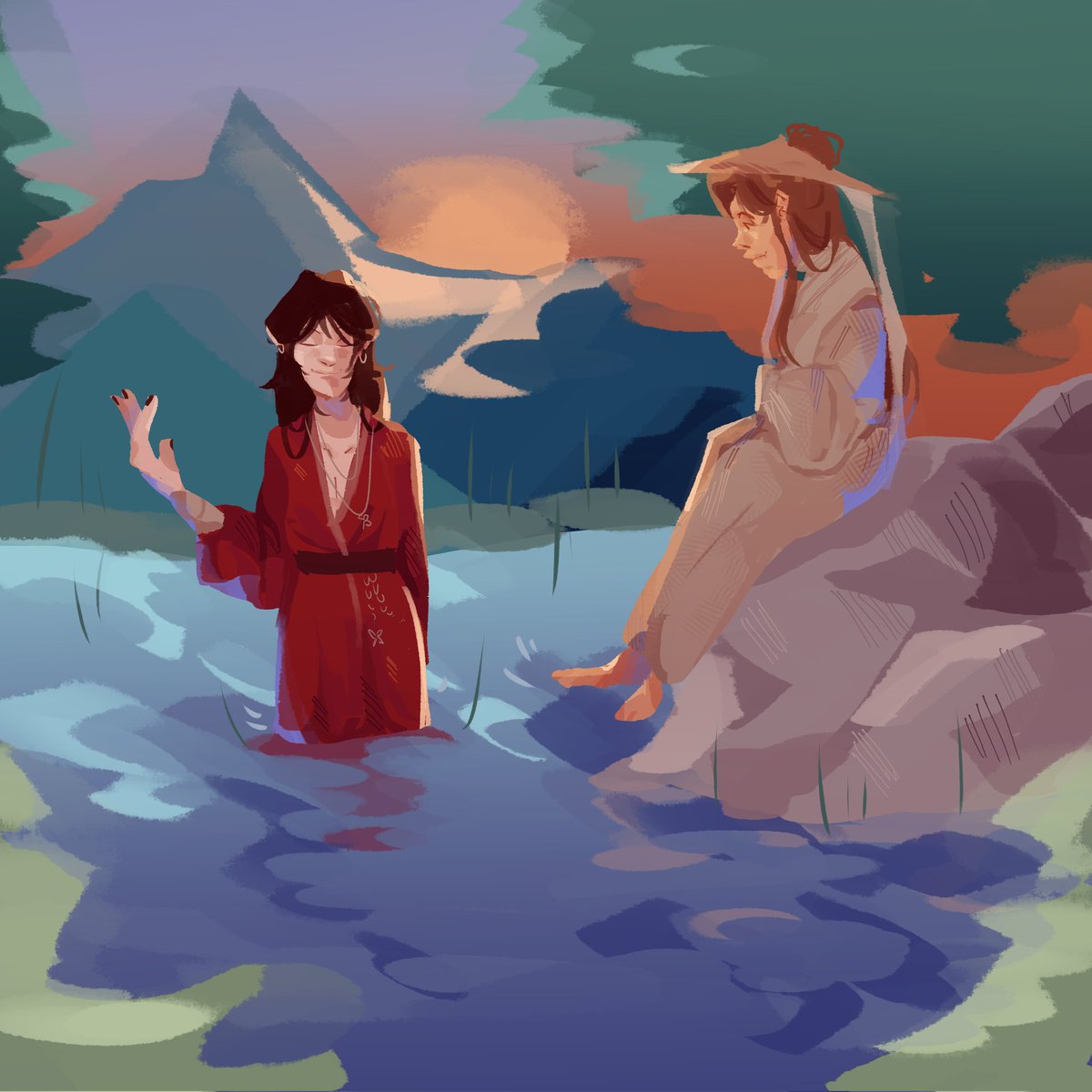 quick drawing

#hualian #tgcf