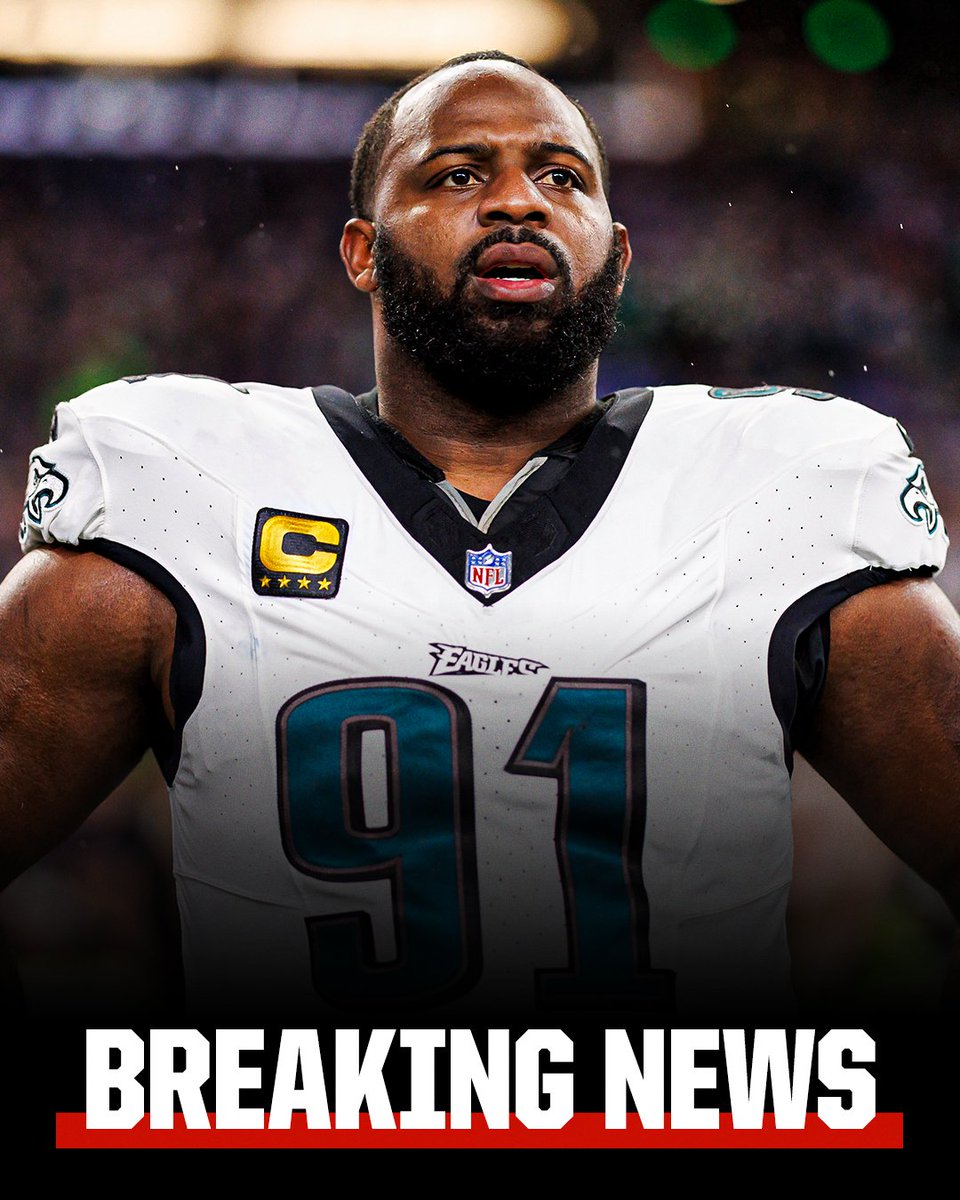 Breaking: Eagles DT Fletcher Cox announced his retirement from the NFL.
