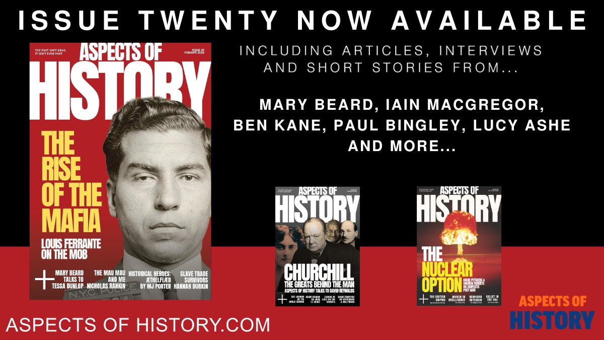 Free via #kindleunlimited Aspects of History. Issue 20. OUT NOW amazon.co.uk/dp/B0CW1BY9R6/ Featuring @wmarybeard @Iain_MacGregor1 @BenKaneAuthor @PaulBingley @LSAshe1 @inside__history @VersusHistory #historylovers #booktwitter #historyteacher