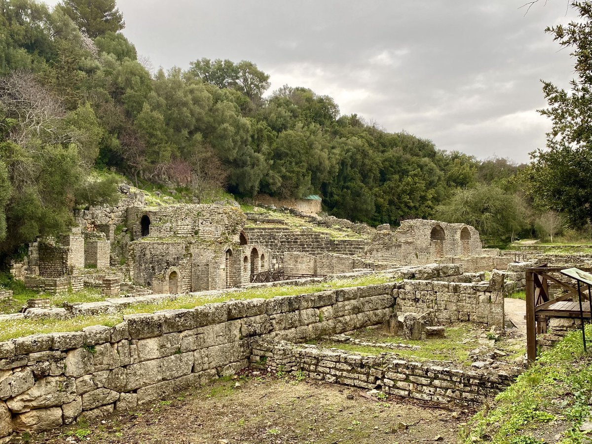 PippaShirley1's tweet photo. First visit to Butrint, the astonishing Hellenistic, Roman, Byzantine and Venetian site in #Albania - supported by the Butrint Foundation, Rothschild Foundation and @TheLinburyTrust amongst others. The archives are held @WaddesdonManor looked after by @cmstaylor https://t.co/n70HkhZQ7c