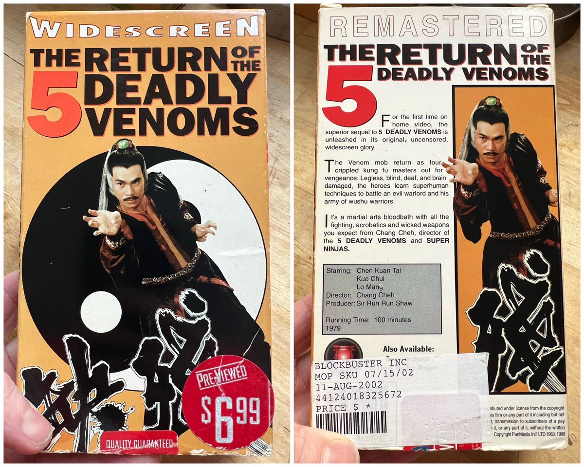 mrjudkins's tweet photo. Ever since finding a working VHS player on the street I’ve kept an eye out for any awesome tapes. 

Yesterday I finally found a banger. https://t.co/9KvB8wx73b