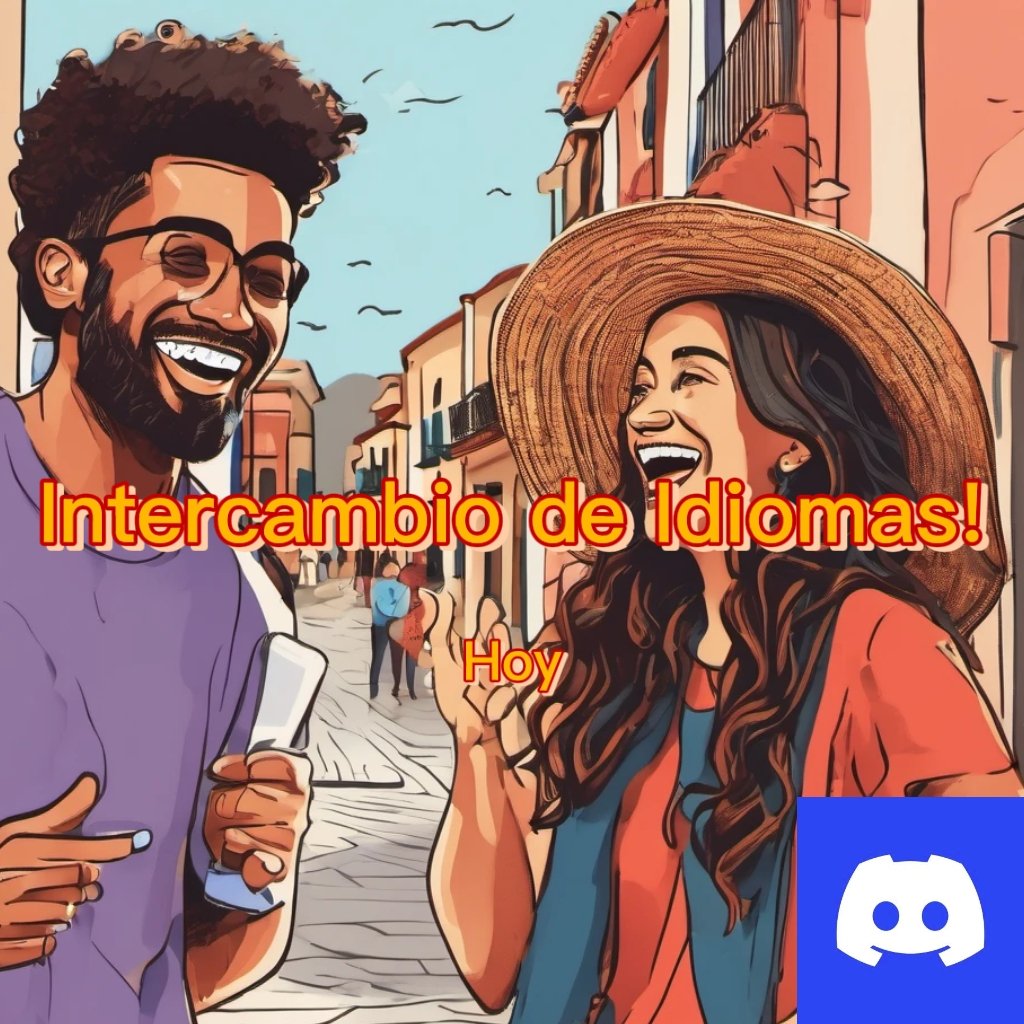 EnglishYDEMAS's tweet photo. 🧵Empezamos en 2️⃣ horas y 15 minutos

✅ No importa cual sea tu nivel. Si quieres practicar y aprender inglés o español, éste es tu evento!

✉️ Escríbeme si te apetece participar o quieres consultar algún detalle👆

#LangTwt #LanguageLearning https://t.co/KdzIXRugc3